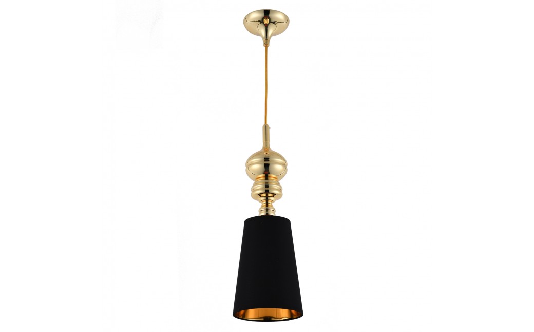 Step into Design Lampa wisząca QUEEN-1 złoto czarna 18 cm 