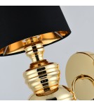 Wall lamps with lampshade - Step into Design QUEEN gold black 18 cm wall lamp.      - product 3