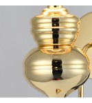Wall lamps with lampshade - Step into Design QUEEN gold black 18 cm wall lamp.      - product 5