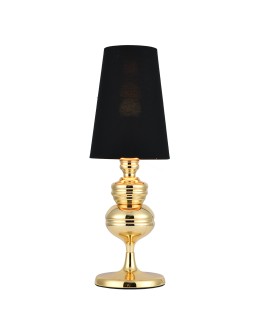 Step into Design Lampa stołowa QUEEN złoto czarna 18 cm            
