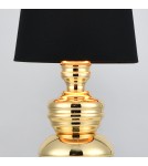 Designer table lamps - Step into Design QUEEN table lamp gold black 18 cm   - product 6