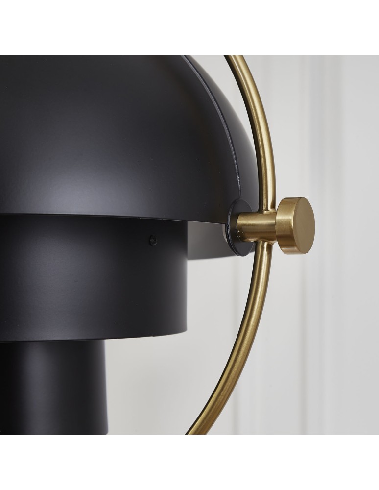 Scandinavian style pendant lamps - Step into Design MOBILE pendant lamp black 38 cm   - product kolory-swiatla.pl 3