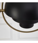 Scandinavian style pendant lamps - Step into Design MOBILE pendant lamp black 38 cm   - product 4