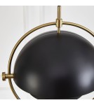 Scandinavian style pendant lamps - Step into Design MOBILE pendant lamp black 38 cm   - product 5