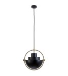 Scandinavian style pendant lamps - Step into Design MOBILE pendant lamp black 38 cm   - product 8