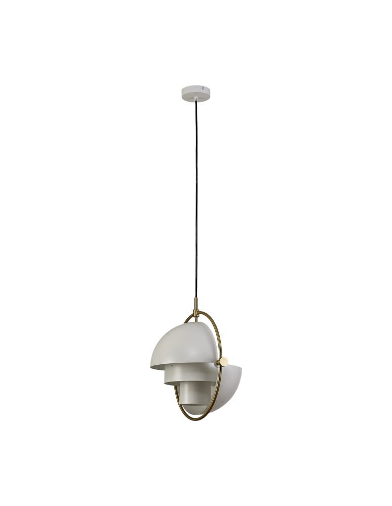 Scandinavian style pendant lamps - Step into Design MOBILE pendant lamp white 38 cm   - product kolory-swiatla.pl 4