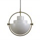 Step into Design Lampa wisząca MOBILE biała 38 cm 