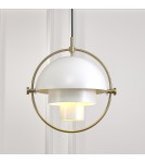 Scandinavian style pendant lamps - Step into Design MOBILE pendant lamp white 38 cm   - product 10