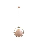 Scandinavian style pendant lamps - Step into Design MOBILE pendant lamp pink 38 cm   - product 2
