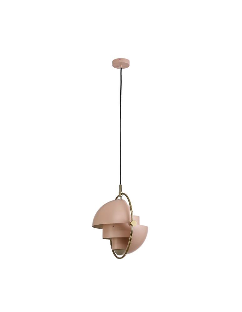 Scandinavian style pendant lamps - Step into Design MOBILE pendant lamp pink 38 cm   - product kolory-swiatla.pl 3