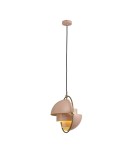 Scandinavian style pendant lamps - Step into Design MOBILE pendant lamp pink 38 cm   - product 4