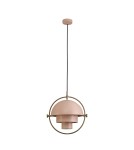 Scandinavian style pendant lamps - Step into Design MOBILE pendant lamp pink 38 cm   - product 5