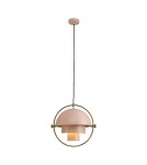Scandinavian style pendant lamps - Step into Design MOBILE pendant lamp pink 38 cm   - product 8