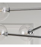 Pendant lamps - Step into Design SOLA chrome 75 cm pendant lamp     - product 4