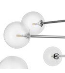 Pendant lamps - Step into Design SOLA chrome 75 cm pendant lamp     - product 5