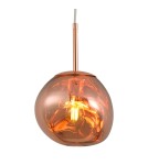Pendant lamps - Step into Design GLAM S 18 cm copper pendant lamp     - product 3