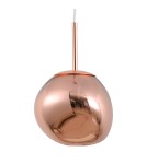Pendant lamps - Step into Design GLAM S 18 cm copper pendant lamp     - product 4