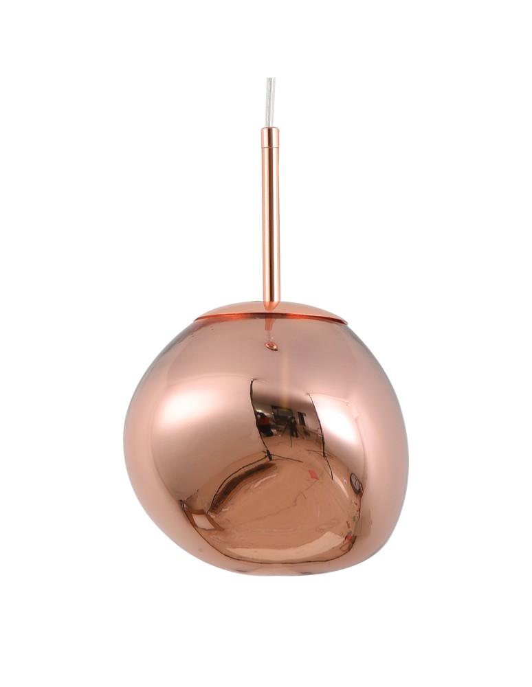 Pendant lamps - Step into Design GLAM S 18 cm copper pendant lamp     - product kolory-swiatla.pl 4