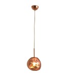 Pendant lamps - Step into Design GLAM S 18 cm copper pendant lamp     - product 6