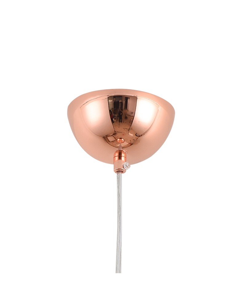 Pendant lamps - Step into Design GLAM S 18 cm copper pendant lamp     - product kolory-swiatla.pl 8