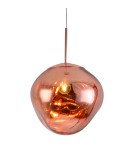 Pendant lamps - Step into Design GLAM M 28 cm copper pendant lamp     - product 1