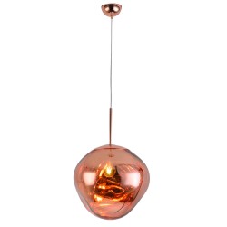 Step into Design Lampa wisząca GLAM L 38 cm miedziana