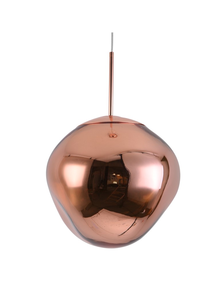 Pendant lamps - Step into Design GLAM L 38 cm copper pendant lamp     - product kolory-swiatla.pl 4