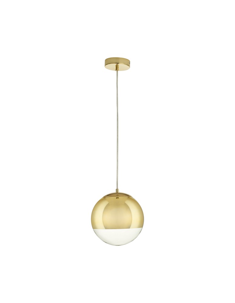 Pendant lamps - Step into Design FLASH S gold pendant lamp     - product kolory-swiatla.pl 1