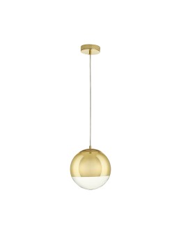 Step into Design FLASH S gold pendant lamp    