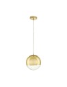 Step into Design FLASH S gold pendant lamp    