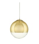 Pendant lamps - Step into Design FLASH M gold pendant lamp     - product 2