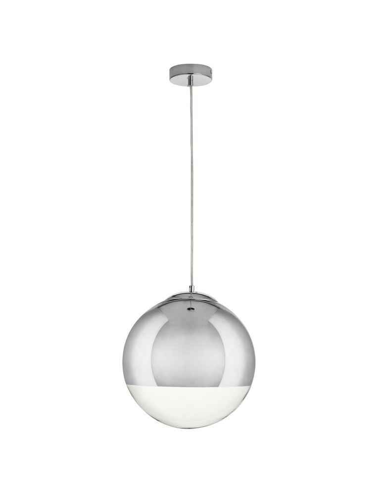 Pendant lamps - Step into Design FLASH M chrome pendant lamp     - product kolory-swiatla.pl 1