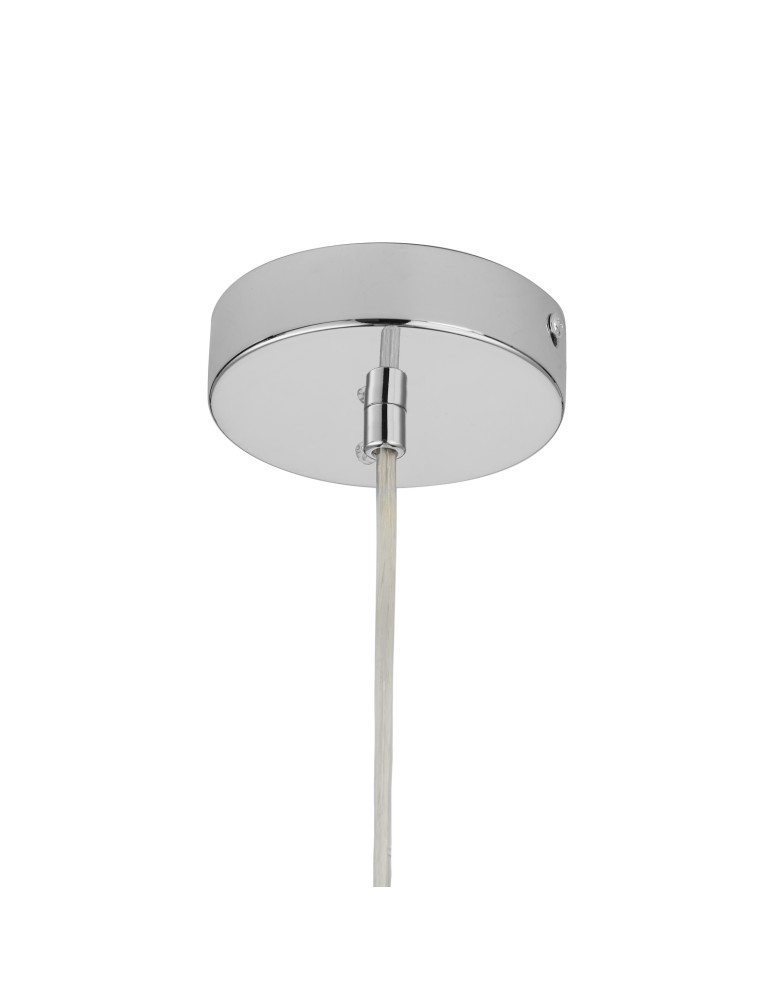 Pendant lamps - Step into Design FLASH M chrome pendant lamp     - product kolory-swiatla.pl 4