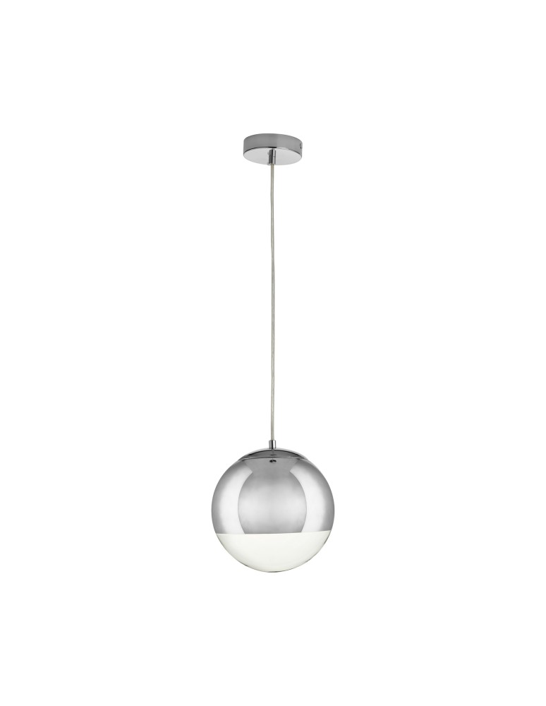 Pendant lamps - Step into Design FLASH S chrome pendant lamp     - product kolory-swiatla.pl 1