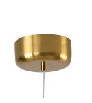 LED pendant lamps - Step into Design CORALLI-100 white and brass 100 cm pendant lamp     - product 8