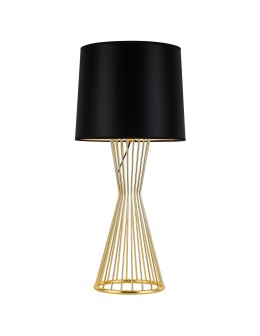 Step into Design Lampa stołowa FILO TABLE czarno - złota 85 cm            