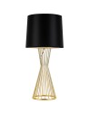 Step into Design Lampa stołowa FILO TABLE czarno - złota 85 cm            