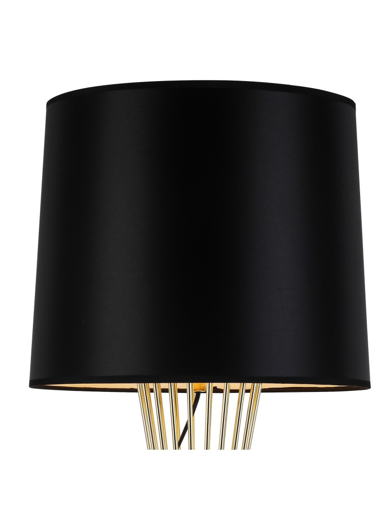 Designer table lamps - Step into Design FILO TABLE table lamp black and gold 85 cm.    - product kolory-swiatla.pl 3