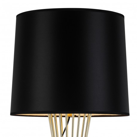 Step into Design Lampa stołowa FILO TABLE czarno - złota 85 cm 
