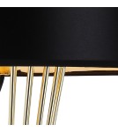 Designer table lamps - Step into Design FILO TABLE table lamp black and gold 85 cm.    - product 4