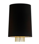 Floor lamps with lampshade - Step into Design Floor lamp FILO-2 black and gold 156 cm   - product 2