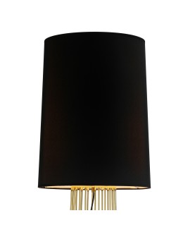 Step into Design Lampa podłogowa FILO-2 czarno - złota 156 cm             - produkt 2