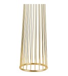 Floor lamps with lampshade - Step into Design Floor lamp FILO-2 black and gold 156 cm   - product 3