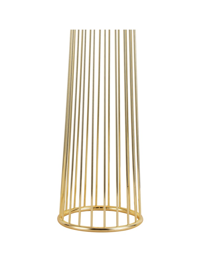 Floor lamps with lampshade - Step into Design Floor lamp FILO-2 black and gold 156 cm   - product kolory-swiatla.pl 3