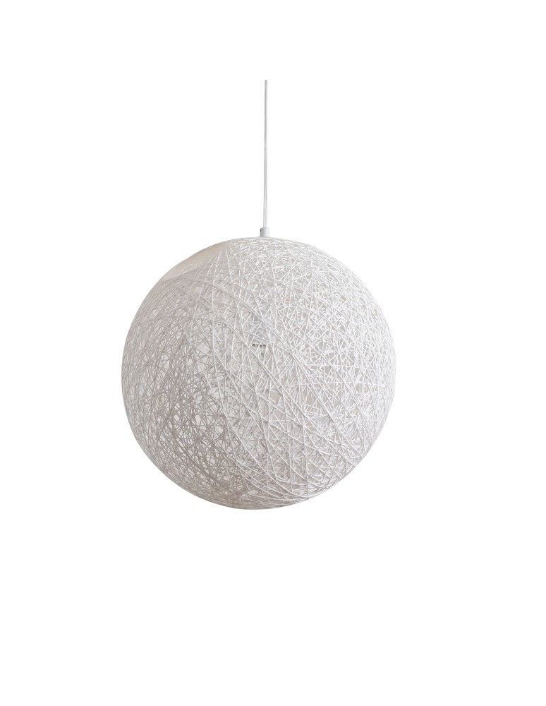 Pendant lamps - Step into Design CORDA pendant lamp white 30 cm   - product kolory-swiatla.pl 1