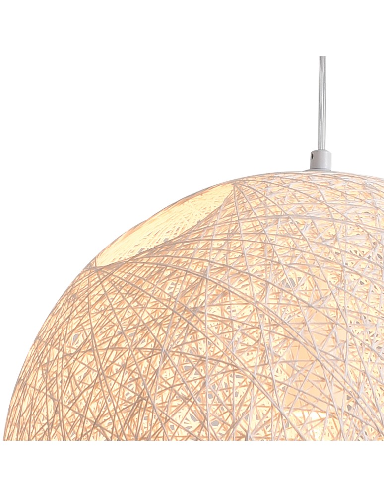 Pendant lamps - Step into Design CORDA pendant lamp white 30 cm   - product kolory-swiatla.pl 2