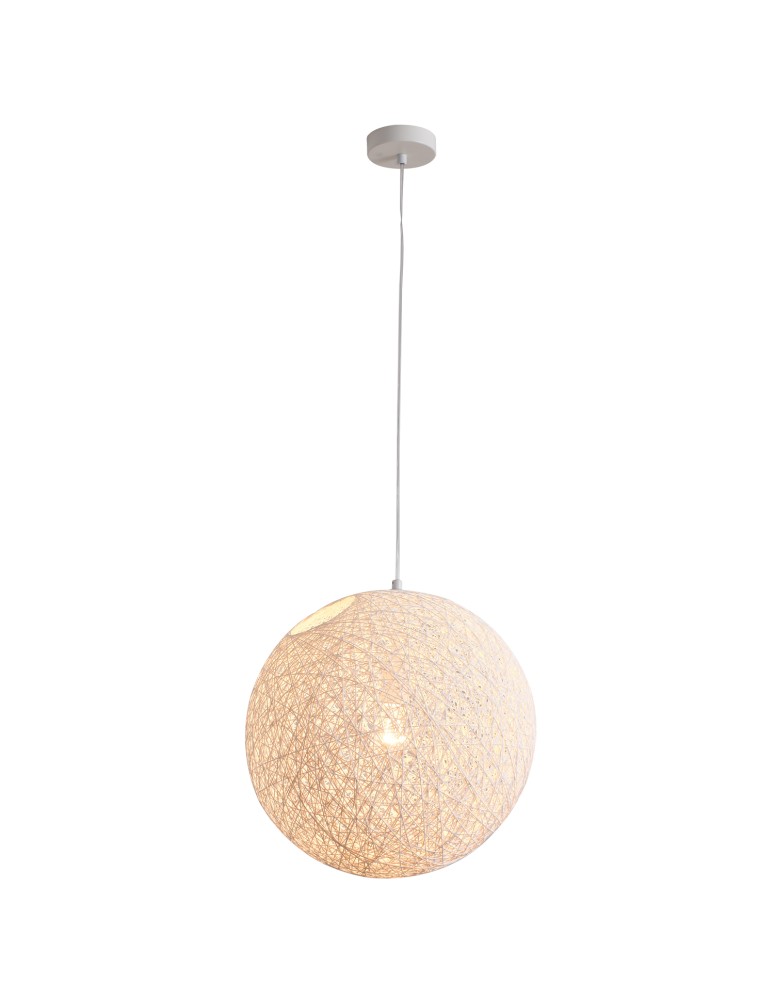 Pendant lamps - Step into Design CORDA pendant lamp white 30 cm   - product kolory-swiatla.pl 3