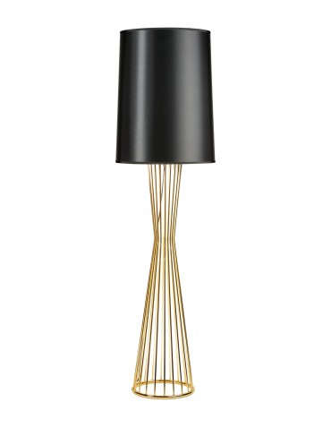 Step into Design Lampa podłogowa FILO-1 czarno - złota 145 cm             - produkt 2