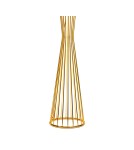 Floor lamps with lampshade - Step into Design Floor lamp FILO-1 black and gold 145 cm   - product 4