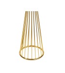 Floor lamps with lampshade - Step into Design Floor lamp FILO-1 black and gold 145 cm   - product 5